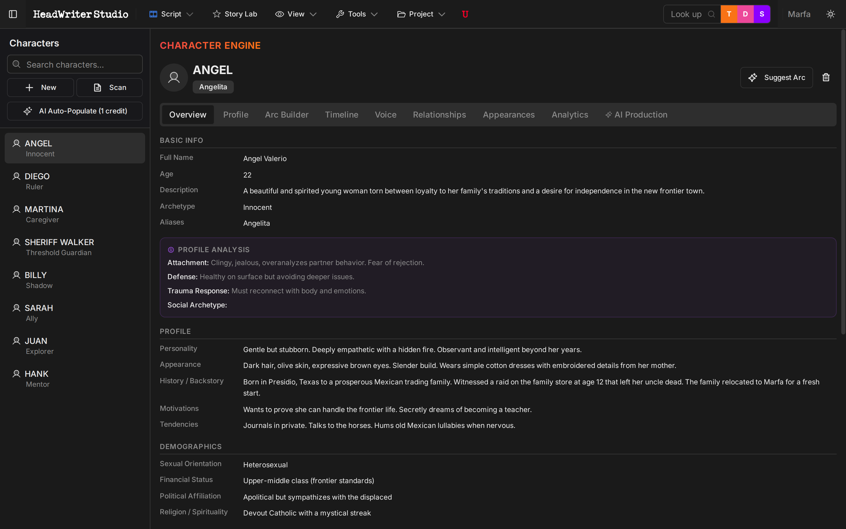 Character Engine full overview